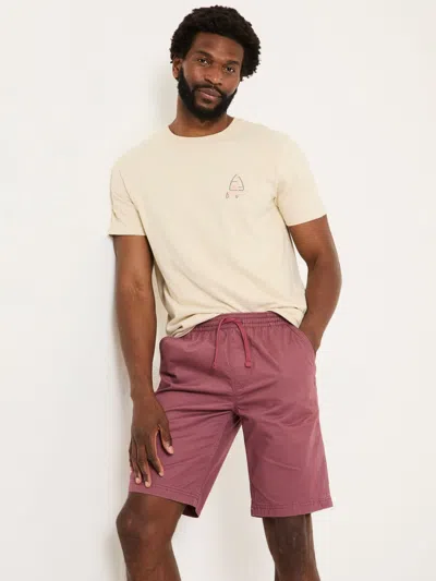 Fatface Seaton Plum Purple Pull On Shorts