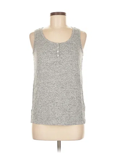 Pre-owned Fatface Sleeveless Top Gray Scoop Neck Tops