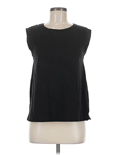 Pre-owned Fatface Sleeveless T-shirt In Black