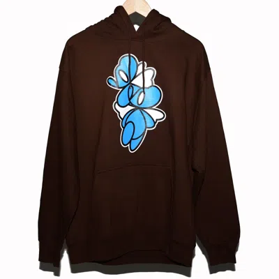 Pre-owned Father Steve Mouse Angel Hoodie In Brown