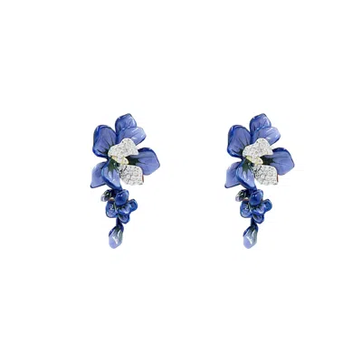 Fatone Earrings Woman  ♪ In Purple