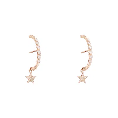 Fatone Earrings Woman  Sd9130-15 In Pink