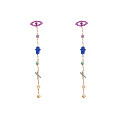 Fatone Earrings Woman  Tor9121-01 In Multi