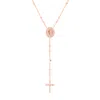 Fatone Necklace Rosary Woman  ♪ In Pink