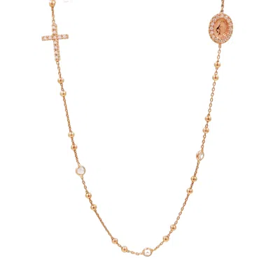 Fatone Necklace Rosary Woman  Pp9145-01 In Pattern