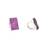 Fatone Ring Woman  Fat925-228 In Purple