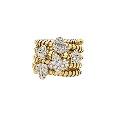 Fatone Ring Woman  Pp9153-1 In Gold