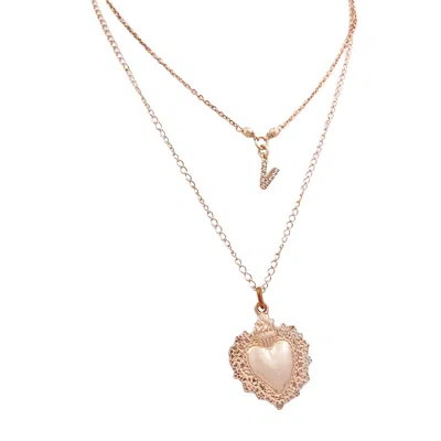 Fatone Women's Necklace  Fat925-70 In Pattern