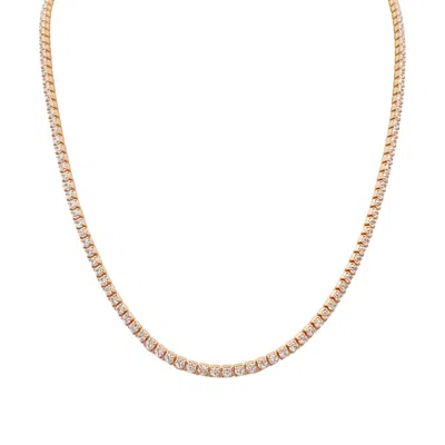 Fatone Women's Necklace  Ff9134-01 In Pink