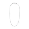 Fatone Women's Tennis Necklace  Ff9170-02 In Silver