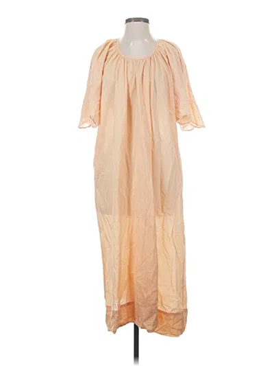 Pre-owned Faune Kimono In Orange