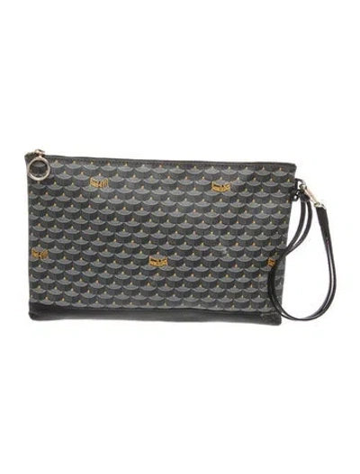 Pre-owned Fauré Le Page Clutch In Grey