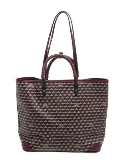 Pre-owned Fauré Le Page Double Battle 35 In Burgundy
