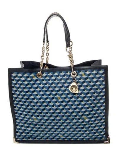 Pre-owned Fauré Le Page Jacquard Sagacity In Blue