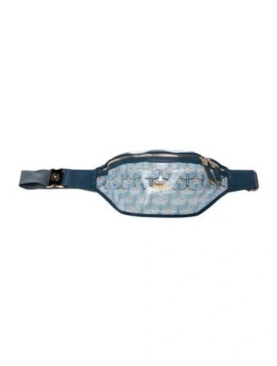 Pre-owned Fauré Le Page Pvc Hold Me Tight Small In Blue