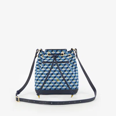 Fauré Le Page Quiver Bucket Bag In Royal Blue