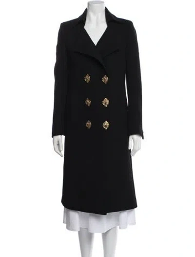 Pre-owned Fausto Puglisi Coat In Black