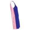 Fausto Puglisi Geometric Print Dress In Blue