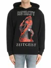 Fausto Puglisi Black Royalty Sweatshirt In Negro