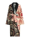 Fausto Puglisi Woman Overcoat & Trench Coat Beige Size 8 Silk, Acetate In Beige
