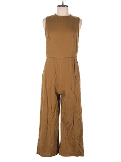 Pre-owned Fauxgentry Jumpsuit In Brown