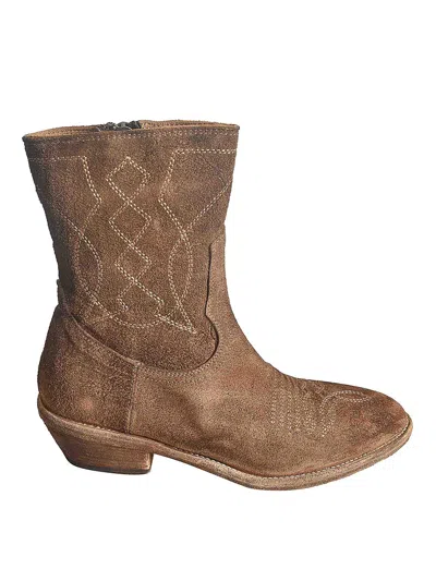 Fauzian Jeunesse Boot In Marrón Claro