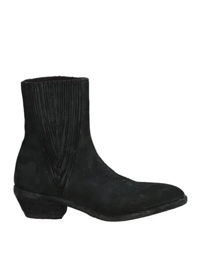 Fauzian Jeunesse Woman Ankle Boots Black Size 7.5 Leather
