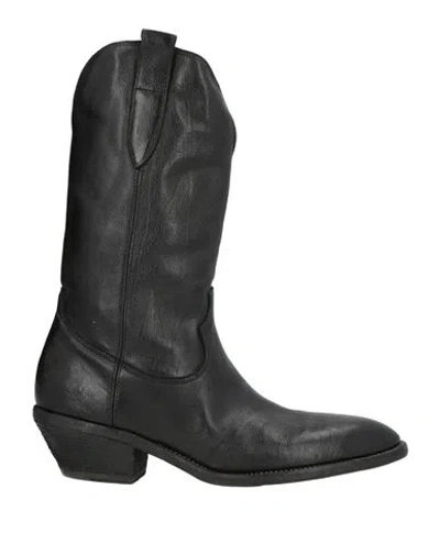 Fauzian Jeunesse Woman Boot Black Size 6 Leather