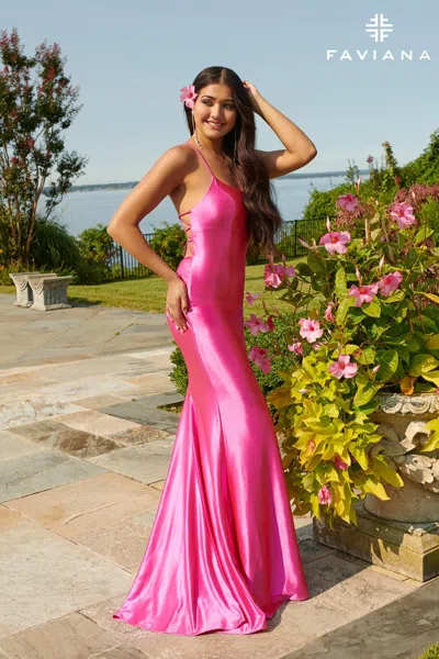 Faviana Es10890 Long Formal Fitted Prom Dress