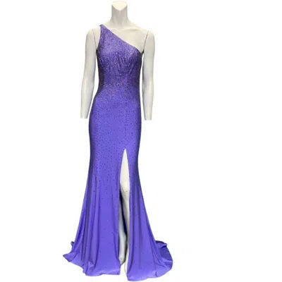 Faviana Women's One Shoulder Gown In Lilac In Purple