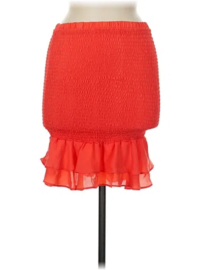 Pre-owned Favlux Fashion Casual Skirt In Orange