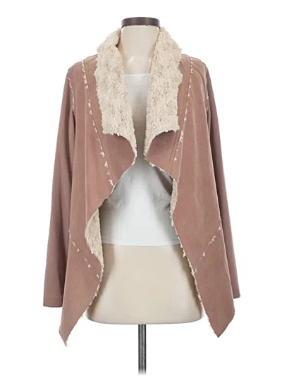 Pre-owned Favlux Fashion Coat In Brown