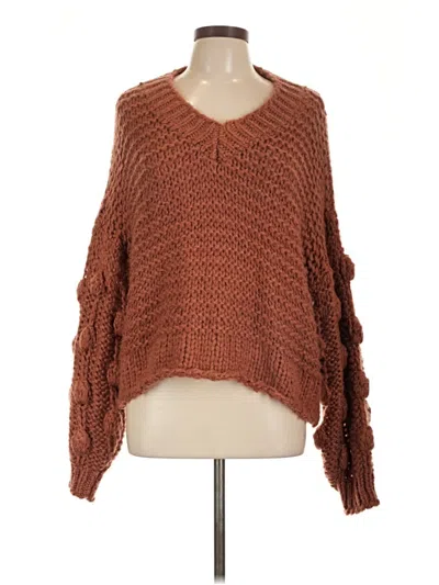 Pre-owned Favlux Fashion Pullover Sweater In Brown