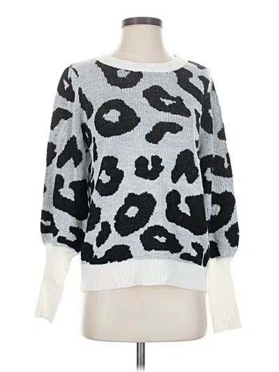 Pre-owned Favlux Fashion Pullover Sweater In Silver