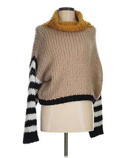 Pre-owned Favlux Fashion Pullover Sweater In Tan