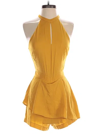 Pre-owned Favlux Fashion Romper In Tan