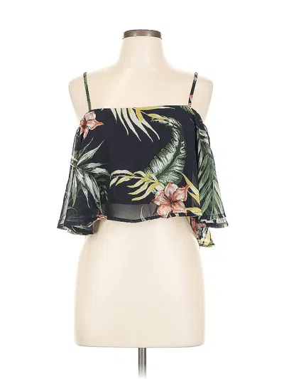 Pre-owned Favlux Fashion Sleeveless Blouse In Black