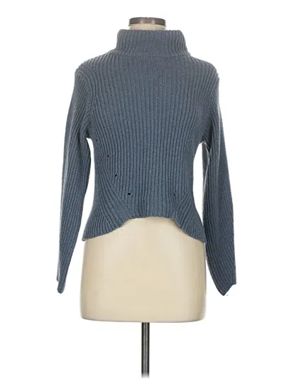 Pre-owned Favlux Fashion Turtleneck Sweater In Blue