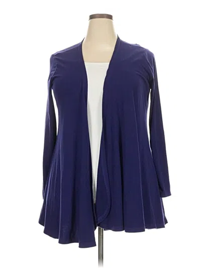 Pre-owned Favolook Kimono In Blue