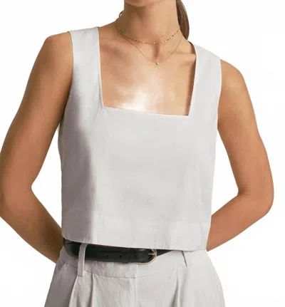 Favorite Daughter Abby Top In White