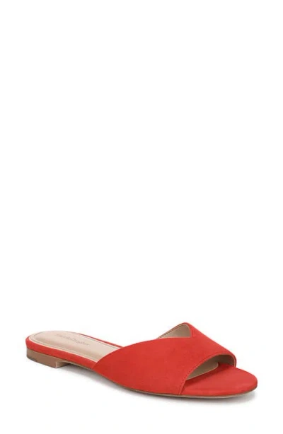 Favorite Daughter Alex Slide Sandal In Red