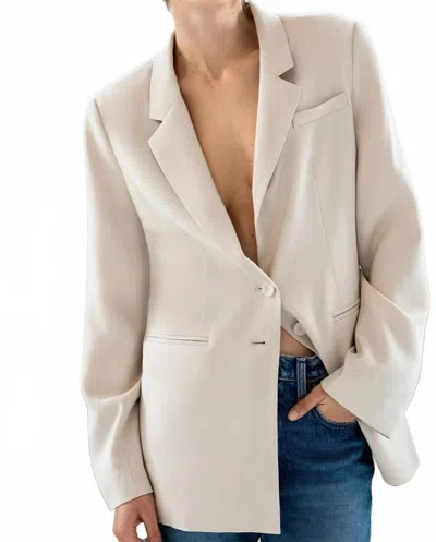 Favorite Daughter Alexis Laid-back Blazer In Beige In Neutral