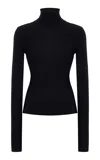 Favorite Daughter Amelia Wool Knit Top In Black