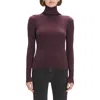 Favorite Daughter Be Your Girl Turtleneck Merino Wool Blend Sweater In Brown