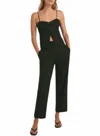 Favorite Daughter Bea Straight Pants In Black In Black