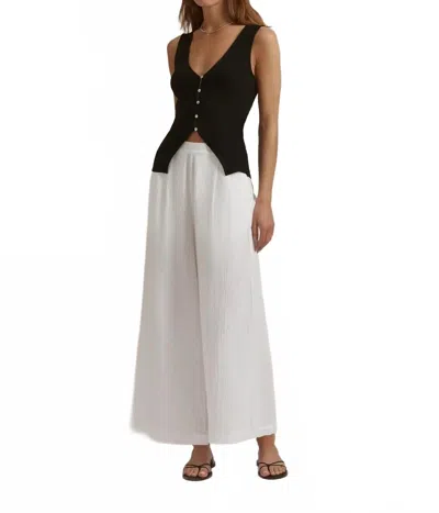 Favorite Daughter Beach Walk Pants In Bright White
