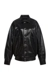 Favorite Daughter Beacon Faux Leather Jacket In Black