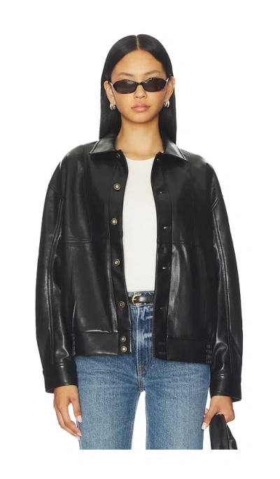Favorite Daughter Beacon Jacket In Black