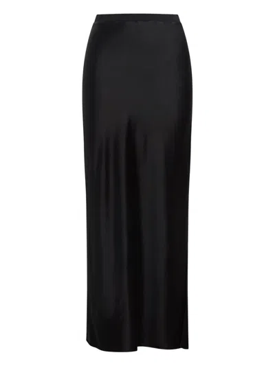 Favorite Daughter Bias-cut Maxi Skirt In Black