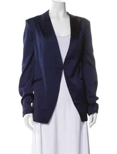 Pre-owned Favorite Daughter Blazer In Blue